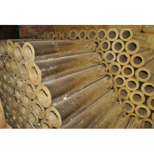 5" Inches Preformed Rockwool (Mineral Wool) Pipes Lagging Materials