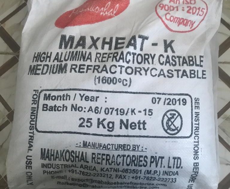 High Temperature Refractory Cement